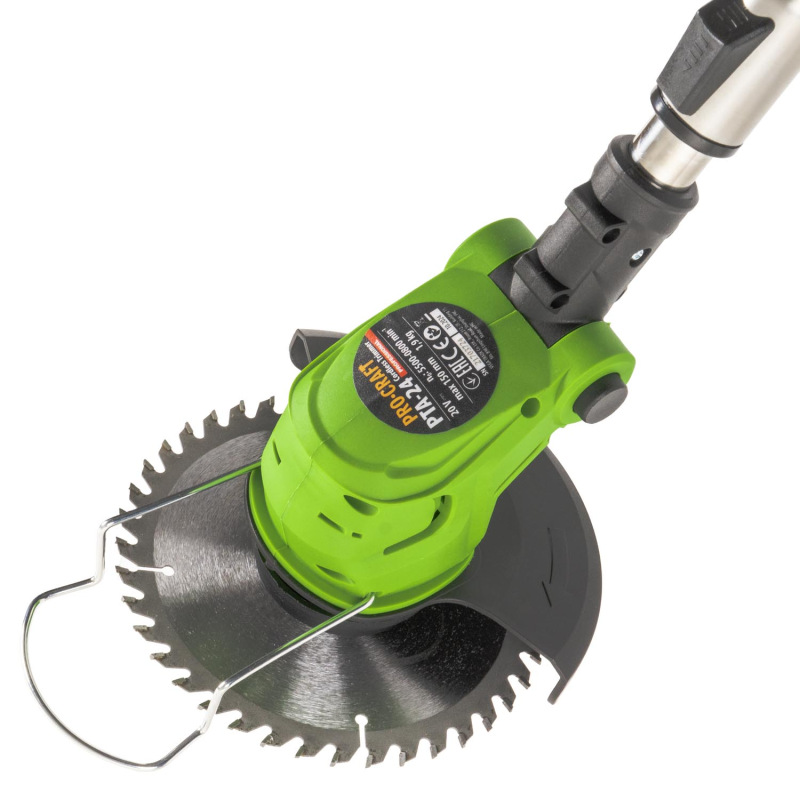 PROCRAFT Aku vyžínač 20V PTA24 13