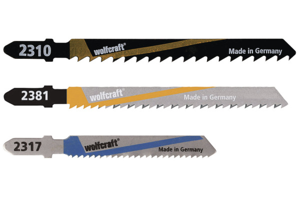 Wolfcraft Sada pílových listov pre začiatočníkov do priamočiarej píly T-stopka wolfcraft 2685000