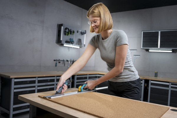 Wolfcraft Nôž odlamovací PRO SAFETY, 18mm, L/P, wolfcraft 4290000 17