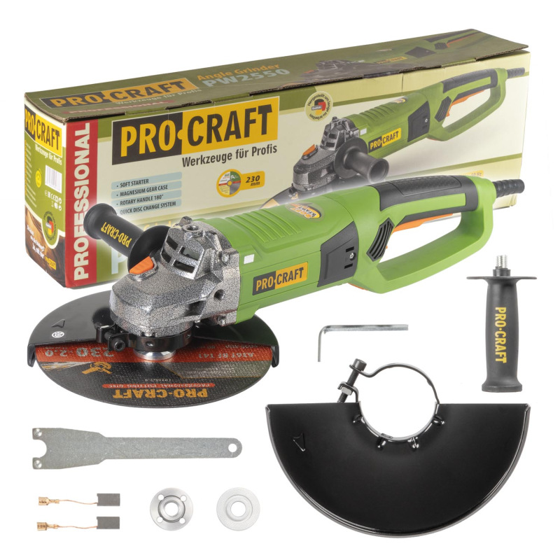 Bruska úhlová Procraft PW2550