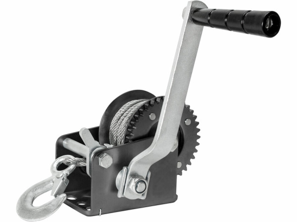 EXTOL PREMIUM Navijak lanový ručný obojsmerný, 360kg, 1 rýchlosť, lano Ø3,8mmx8m 8861301