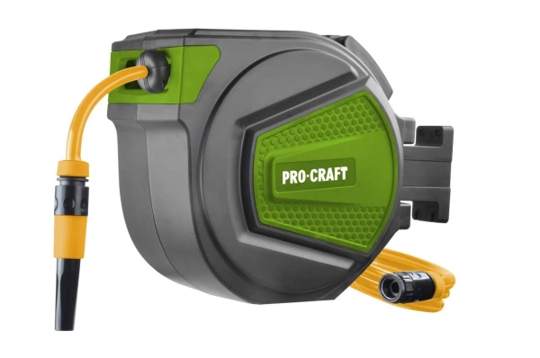 Procraft VK20 samonavíjací bubon so záhradnou hadicou