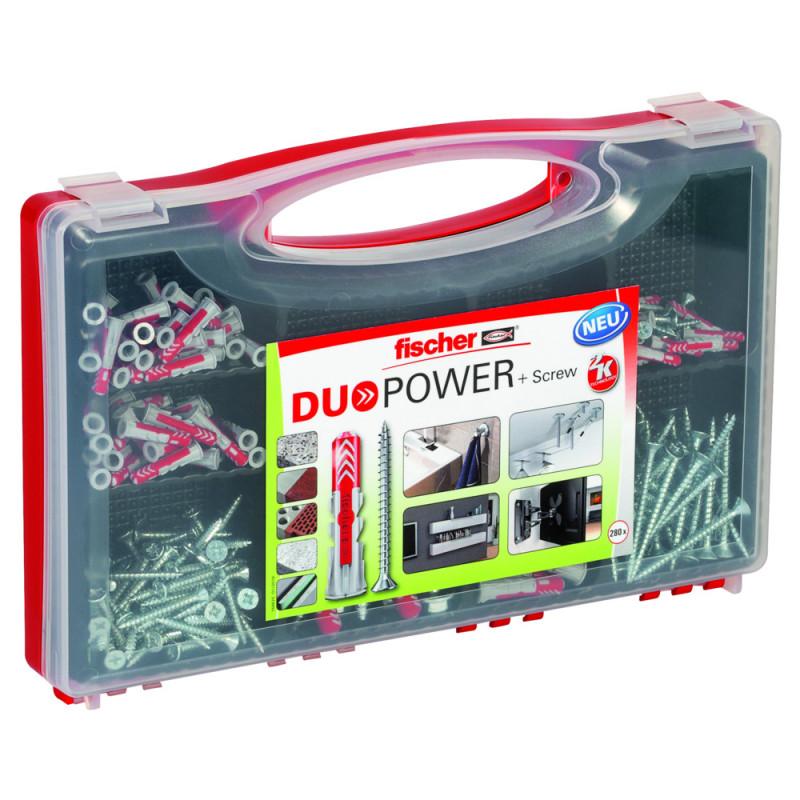 FISCHER Red-Box DuoPower + skrutky 280ks 536091