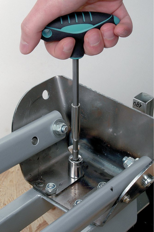 Wolfcraft Skrutkovač pre bity tvaru-T, 2K-rukoväť, wolfcraft 1235000 1