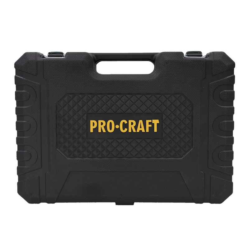 PROCRAFT Uhlová brúskaPWA220 + rýchlo.matica, 10x rezací kotúč CD125x1,2b 7