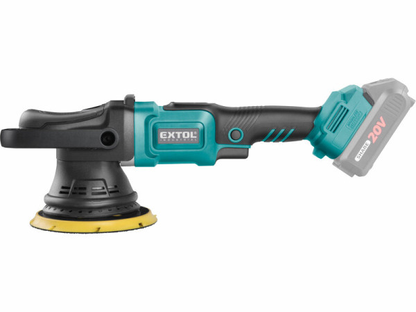 EXTOL INDUSTRIAL 8791845 Leštička orbitálna excentrická Share20V, 150mm,bez aku 8