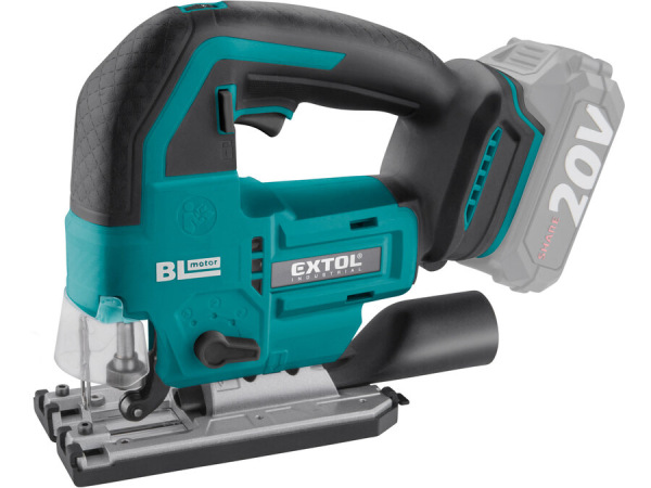 EXTOL INDUSTRIAL Píla priamočiara Share20V, bez aku, zdvih 26mm, bezuhlíkový motor 8791825