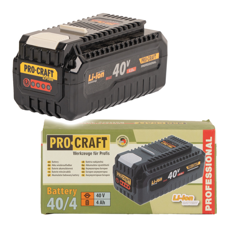 Akumulátor 40V Li-ion, 4000mAh Procraft 40/4
