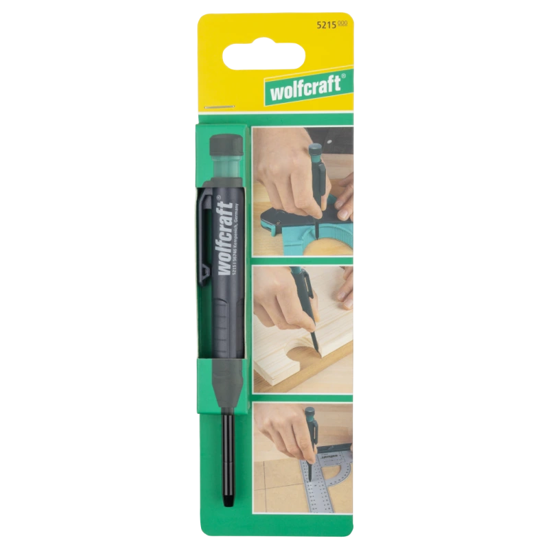 Wolfcraft Ceruzka remeselnícka ø 2,8mm - sivá univerzálna náplň, wolfcraft 5215000 8