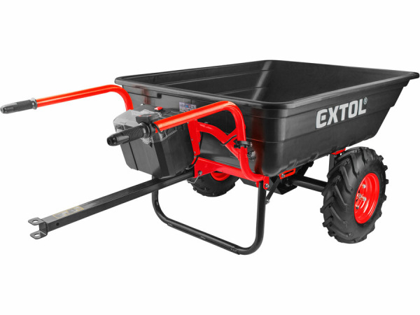EXTOL PREMIUM 8891592 Fúrik dvojkolesový na aku pohon, 1x 40V/6Ah, 225l, max. 400kg 3