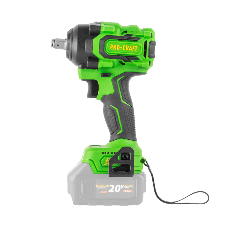 PROCRAFT Aku rázový uťahovák 20V 550Nm (bez akumulátora a nabíjačky) PWA18bb 6