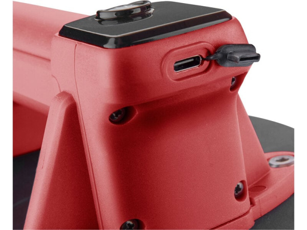 FORTUM 4780872 Prísavka akumulátorová, ø200mm, max.150kg, USB-C nabíjanie, ø200mm 4