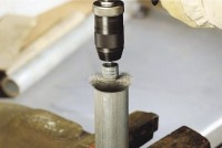 Wolfcraft Kotúč drôtený z oceľového drôtu štetcový ø 25mm so šesťhrannou stopkou, wolfcraft 2126000 1