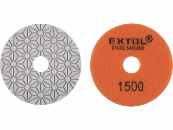 EXTOL PREMIUM Kotúč diamantový leštiaci 100mm P1500 8803098