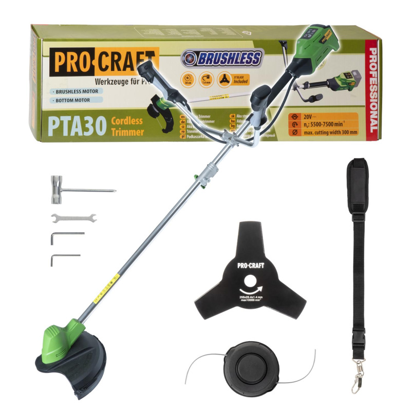 ROCRAFT Aku krovinorez 20V (bez akumulátora a nabíjačky) PTA30