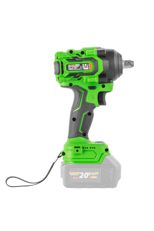 PROCRAFT Aku rázový uťahovák 20V 550Nm (bez akumulátora a nabíjačky) PWA18bb 5