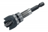 Wolfcraft Držiak bitov magnetický s hĺbkovým dorazom 65mm, wolfcraft 4055000