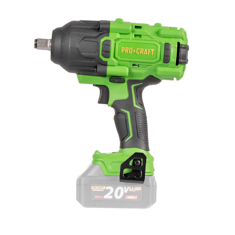 PROCRAFT Aku rázový uťahovák 20V 1600Nm(bez akumulátora a nabíjačky) PWA80bb 7