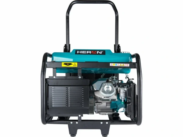 HERON 8896145 Elektrocentrála benzín 8,2kW/230V + Merač vzdialenosti laserový do 50m 3