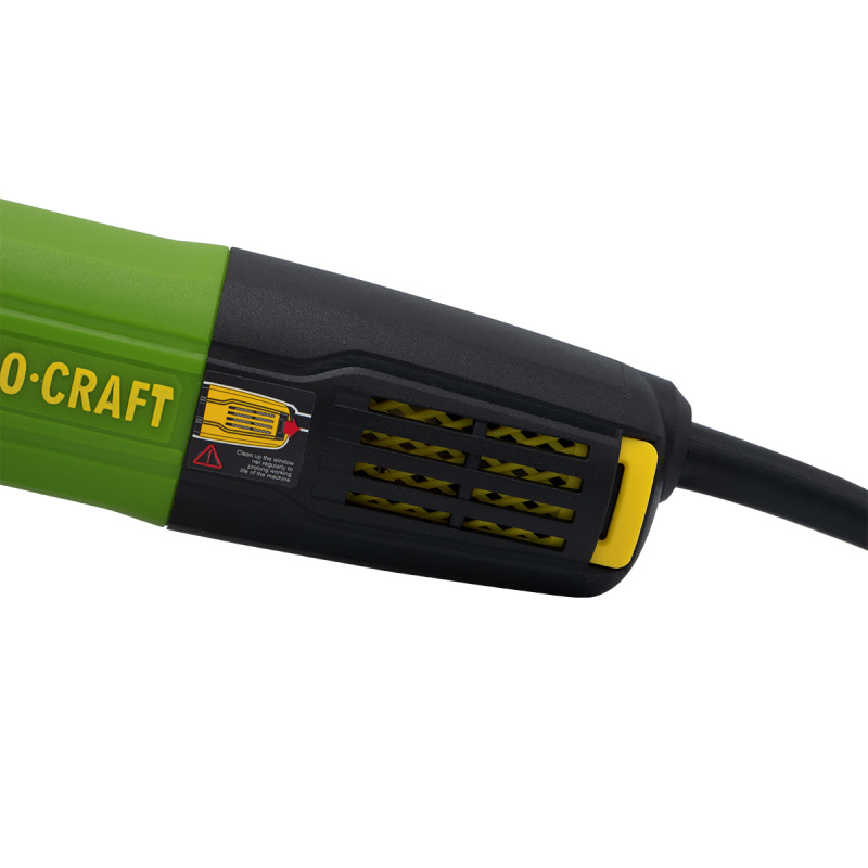 PROCRAFT Uhlová brúska + rýchloupínacia matica RM14, 10x rezací kotúč CD125x1,0 SPW1050 2