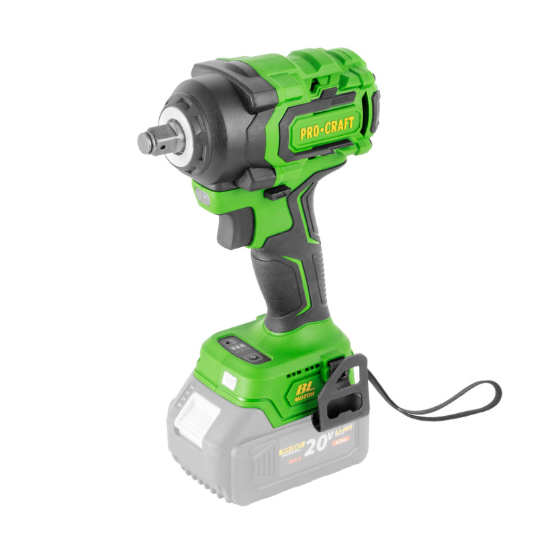 PROCRAFT Aku rázový uťahovák 20V 550Nm (bez akumulátora a nabíjačky) PWA18bb 7