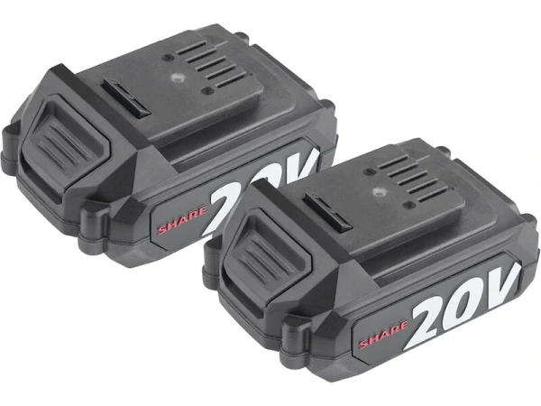 EXTOL INDUSTRIAL SET Aku vŕtačka s príklepom/uhlová brúska 125 Share20V, 2x 2Ah,8791804-41 2