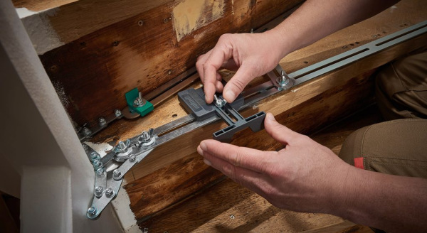 Wolfcraft Šablóna schodisková, wolfcraft 5210000 5