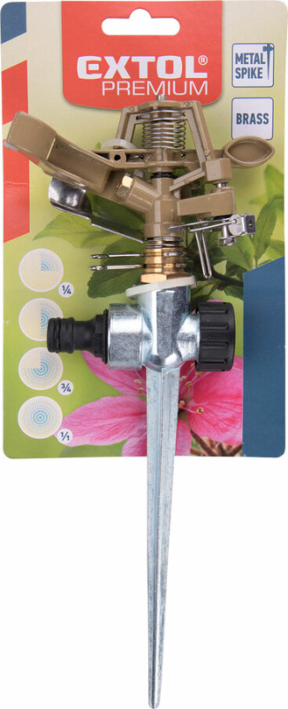 EXTOL PREMIUM Postrekovač záhradný pulzujúci, s kovovým bodcom 70219 3