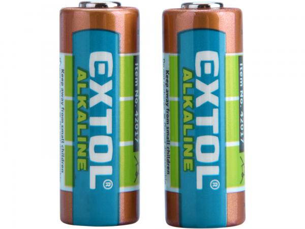 EXTOL Batéria alkalická 2ks, 12V, typ 23A 42017