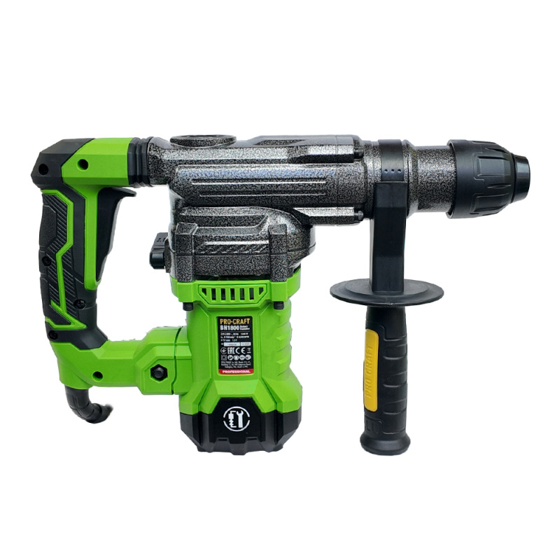 PROCRAFT Kombinované vŕtacie a sekacie kladivo SDS plus 1050W 5,5J BH1800 3