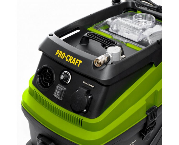 PROCRAFT Priemyselný vysávač 1600W, 30L VP2000 8