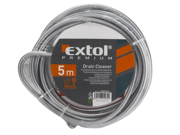 EXTOL PREMIUM Pružina kanalizačná 10m x 9mm 8859026