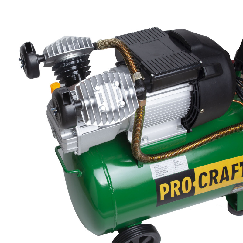 PROCRAFT Kompresor 1800W 50L + sada príslušenstva AC50-2 4
