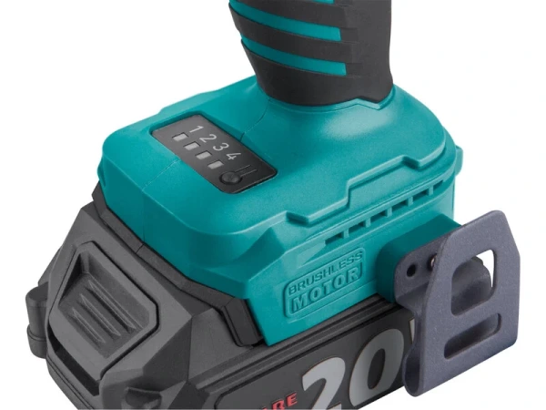 EXTOL INDUSTRIAL 8791806 Vŕtačka s príklepom aku Share20V, 1x 2Ah, 70Nm, bezuhlíkový motor 5