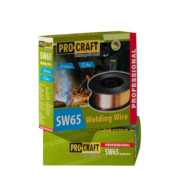 Zvárací drôt Procraft SW65 / Nomenklatúra č. 7229 20 00 00