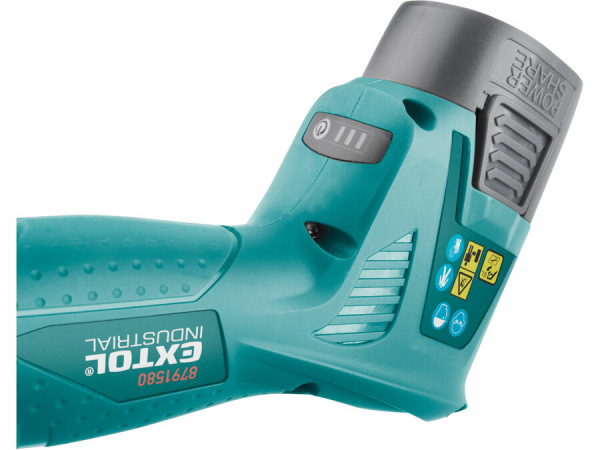 EXTOL INDUSTRIAL Aku Nožnice záhradnícke 16V SET 2x strihací nož 8791580 1