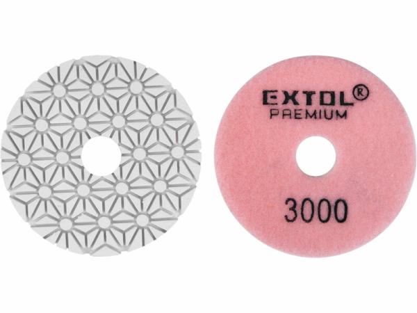 EXTOL PREMIUM Kotúč diamantový leštiaci 100mm P3000 8803099