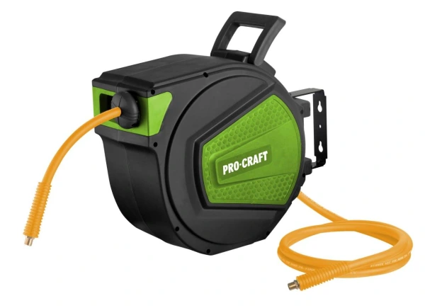 Procraft HK20 samonavíjací bubon s hadicou na stlačený vzduch