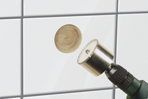 Wolfcraft Sada vrtacích koruniek ø 68mm pre elektrikárske krabičky + šablóna, wolfcraft 5981000 4