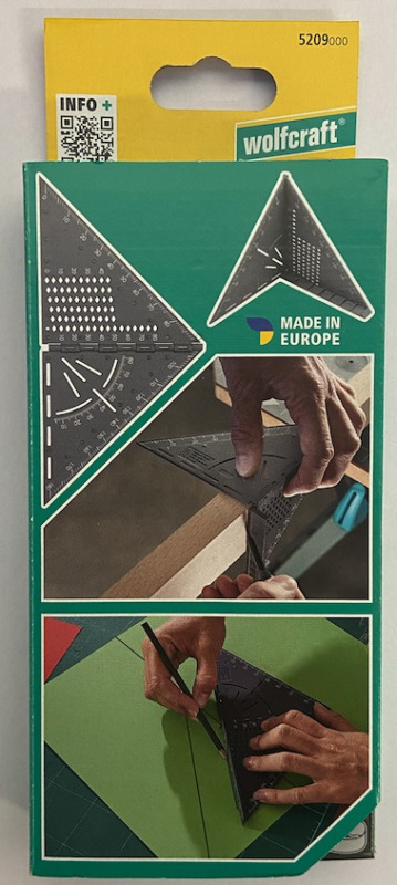 Wolfcraft Uholník merací a označovací VARIO 3D malý, wolfcraft 5209000 1