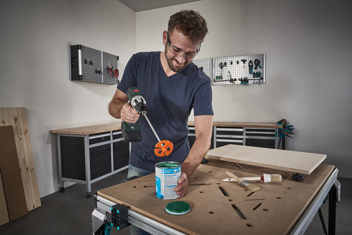 Wolfcraft Miešadlo na farbu ø 60 x 350mm, wolfcraft 1700099 4