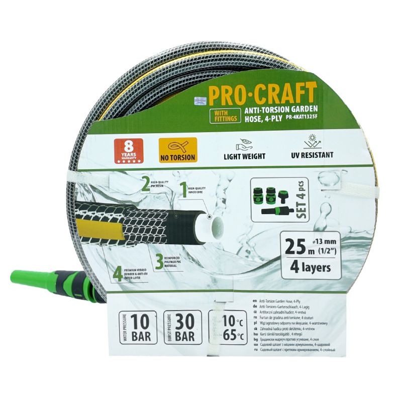 Záhradná hadica Procraft PR-4KAT1325F