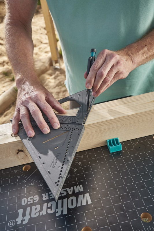 Wolfcraft Uholník merací a označovací VARIO 3D PRO veľký, wolfcraft 5219000 17