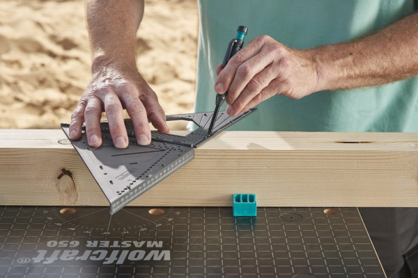 Wolfcraft Uholník merací a označovací VARIO 3D PRO veľký, wolfcraft 5219000 9