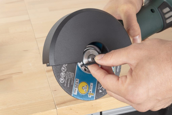 Wolfcraft Matica pre uhlovú brúsku M14 rýchloupínacia, wolfcraft 2463000 6