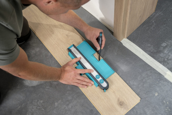 Wolfcraft Šablóna obrysová s dorazom PROFI 250 x 58mm, wolfcraft 6980000 11