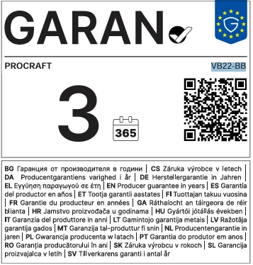PROCTAFT Aku fúkač/vysávač lístia 20V 45L (bez batérie a nabíjačky) VB22 1