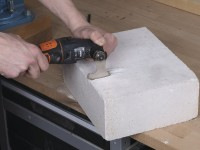 Wolfcraft List segmentový v tvare sekery PRO s diamantovým posypom, wolfcraft 3950000 2