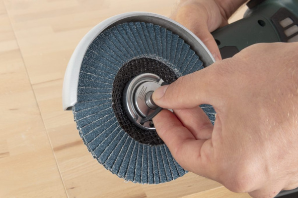 Wolfcraft Matica pre uhlovú brúsku M14 rýchloupínacia, wolfcraft 2463000 5