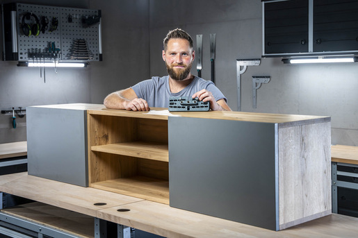 Wolfcraft Sada pre montáž excentrických spojov nábytku wolfcraft 4665000 7